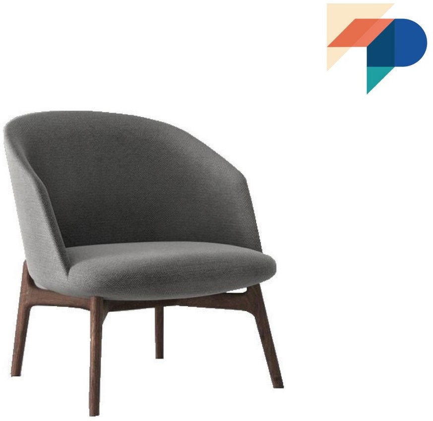 silhouet Amerika informeel Elite fauteuil laag wood - Fauteuil met een prettig en ruim zitcomfort bij  FP Collection