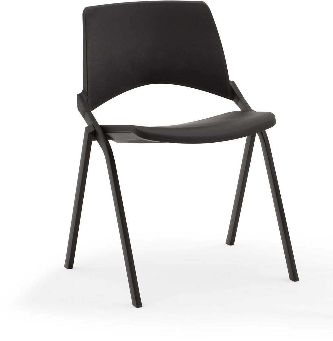 - kunststof stoel, verticaal stapelbaar bij FP Collection