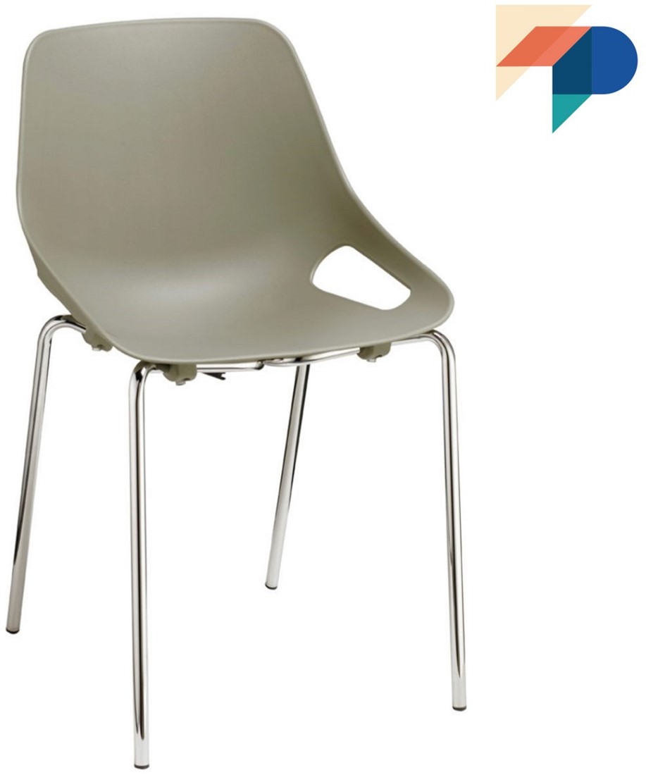 rust Onderzoek kristal S800 - voordelige kantine stoel met aansprekende vormgeving bij FP  Collection