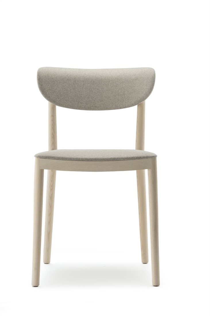 Nieuwheid Traditioneel Jaarlijks Tivoli Stoel 2801 - klassieke houten design stoel in moderne uitvoering met  een gestoffeerde zitting en rug bij FP Collection